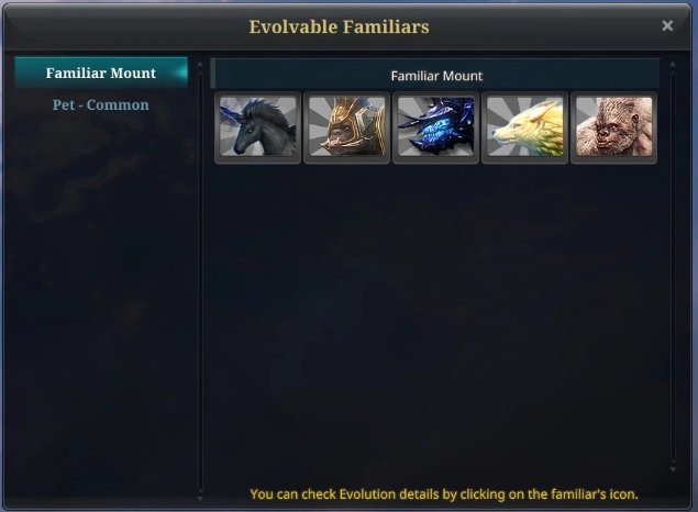 Familiar Evolution Evolvable